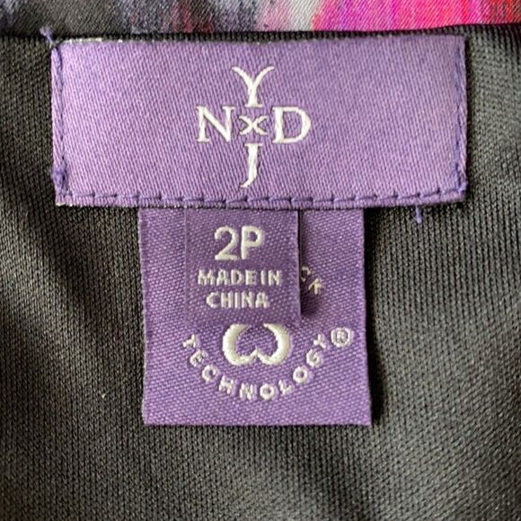 NYDJ Sylvia Dress in Berry Tweed. Size 2P. NWT. - Picture 11 of 16